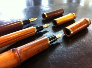 煤竹 万年筆
