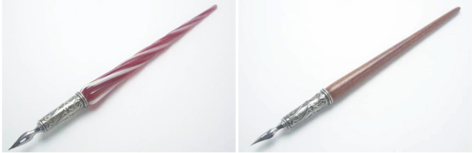 つけペン・ガラスペンの使い方・書き方・洗い方・洗浄方法
