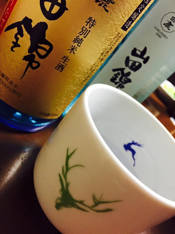 日本酒で乾杯！