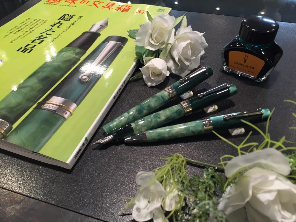 ❁⃘*.゜ デルタ 万年筆 レ・スタジオーニ プリマベーラ used美品 ❁⃘*.゜ デルタ 万年筆 レ・スタジオーニ プリマベーラ used美