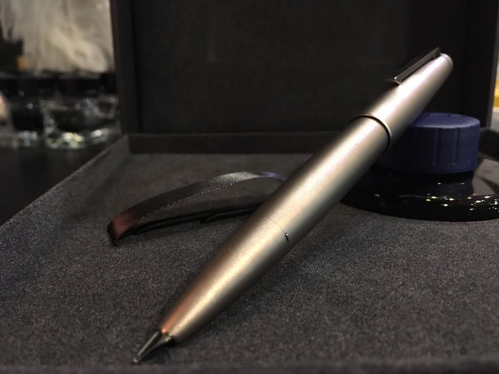 LAMY ラミー 万年筆 EF 極細字 2000 プレミエステンレス L02-EF 吸入式