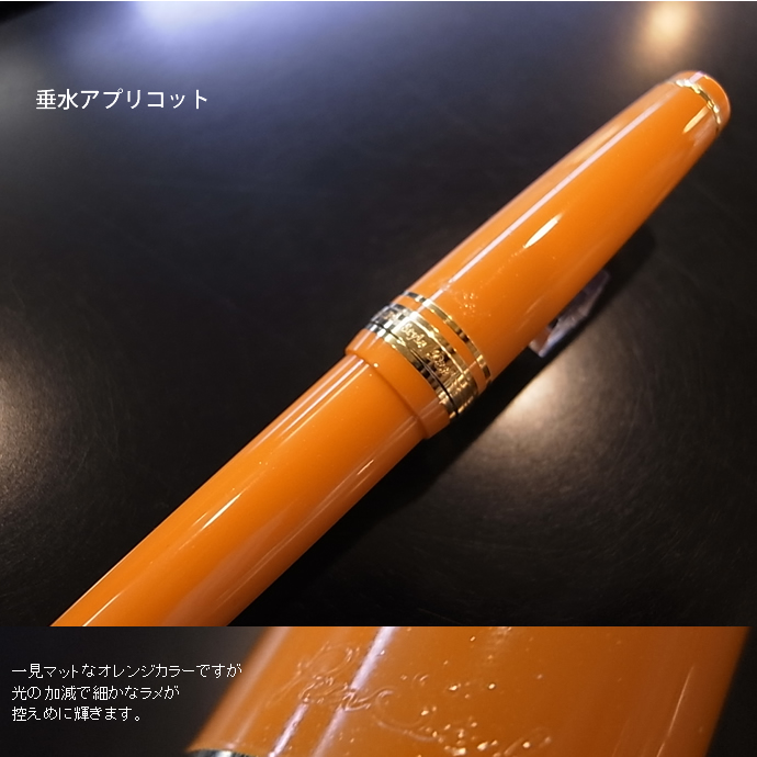 NAGASAWA オリジナル万年筆　besideカラー　プロフェッショナルギアスリムベース