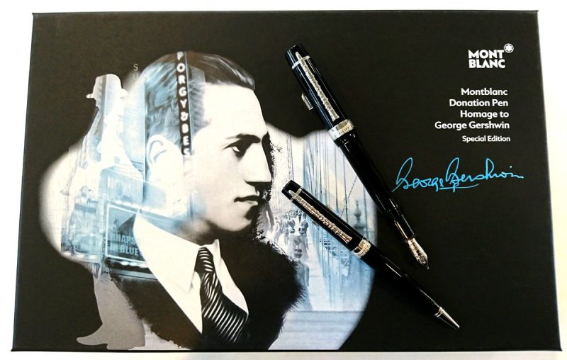 モンブランのドネーションペン「ジョージ・ガーシュウィン」万年筆モンブランのドネーションペン「ジョージ・ガーシュウィン」万年筆