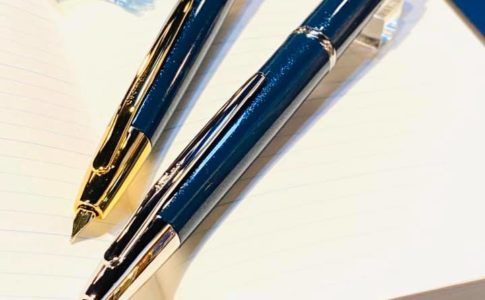 北野坂ナイトブルー キャップレス万年筆発表