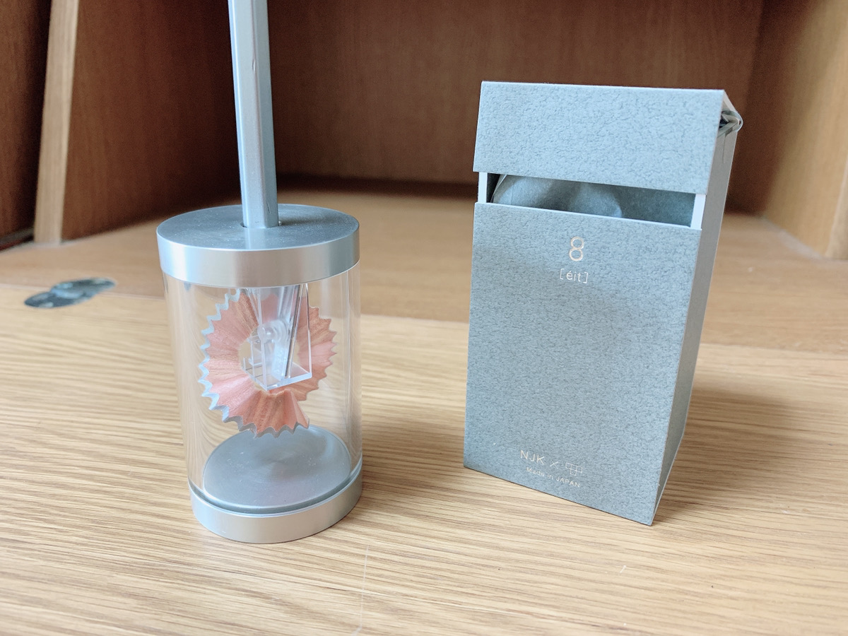 インスピレーションが舞い降りる!? 中島重久堂の鉛筆削り「8［eit