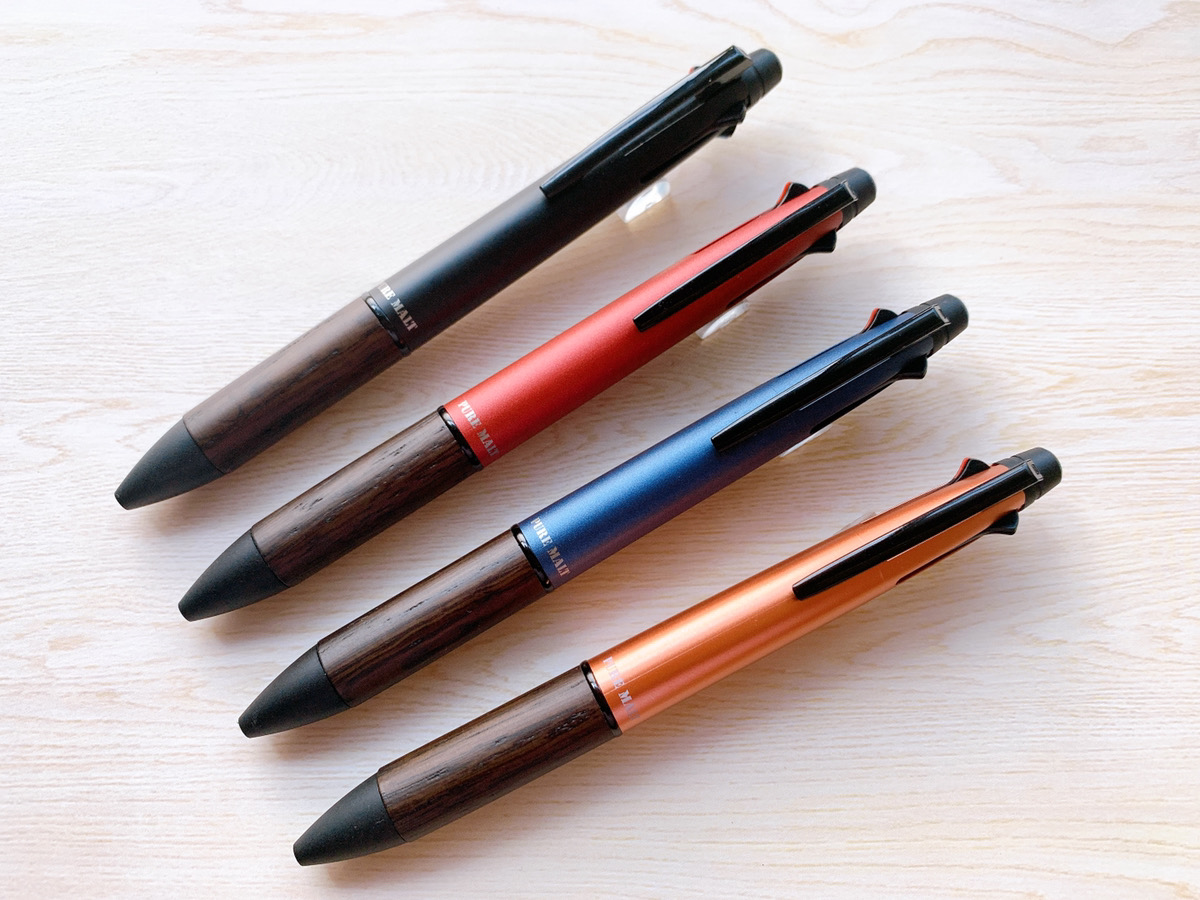 1本で5機能！ピュアモルト+ジェットストリーム＝超便利な筆記具です 限定色もあります | ナガサワ文具センター