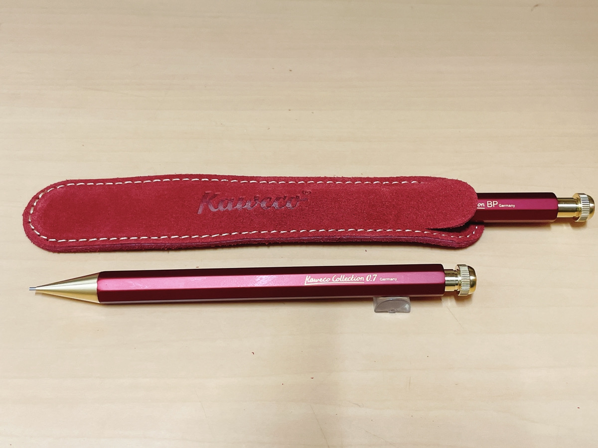 カヴェコ Collection 2021 Red シャープペンシル＆ボールペンセット MP0.5mm&BP Special ペンシルスペシャル
