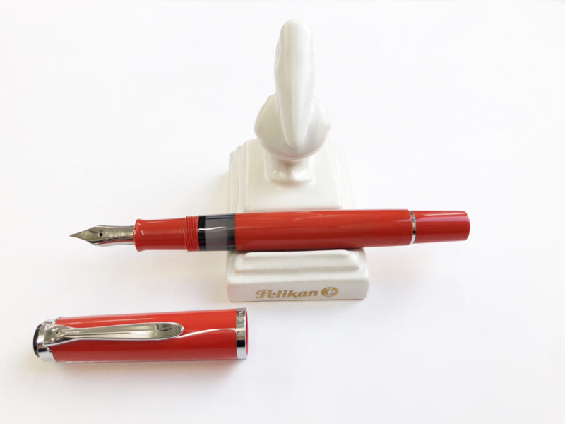 オンラインストア最安値 希少な限定品　ペリカン ピンク　EF 万年筆　スーベレーンM600 筆記具