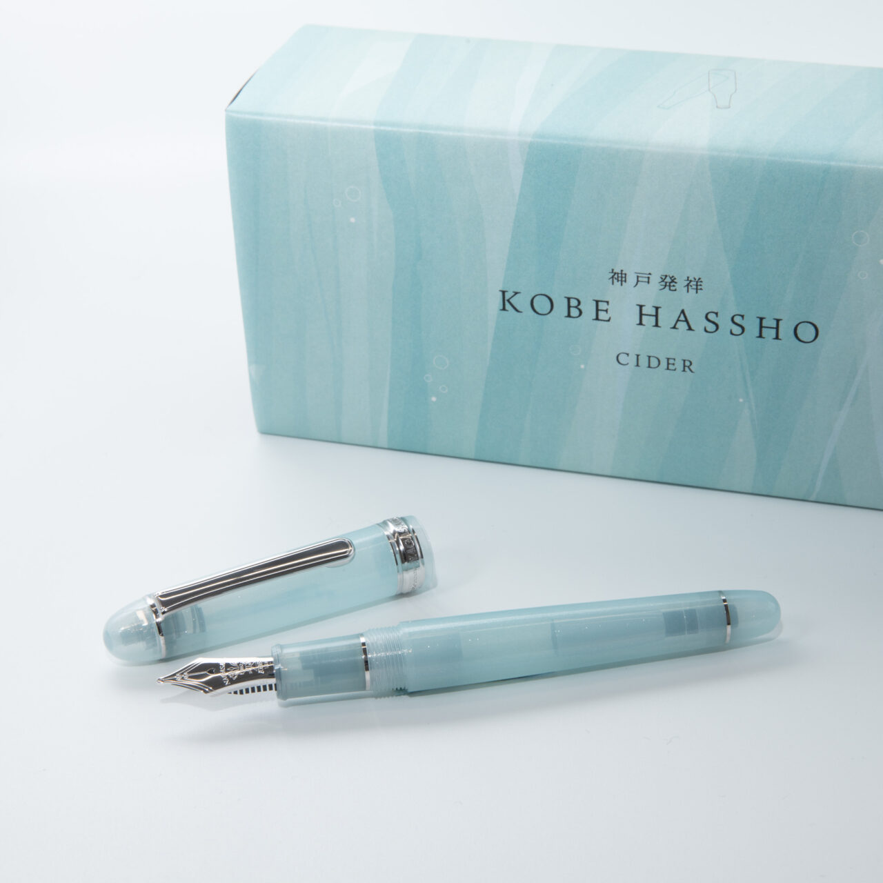NAGASAWA KOBEサイダー オリジナル万年筆 #3776 センチュリー 神戸発祥をテーマにした万年筆「サイダー」2025年6月28日(土