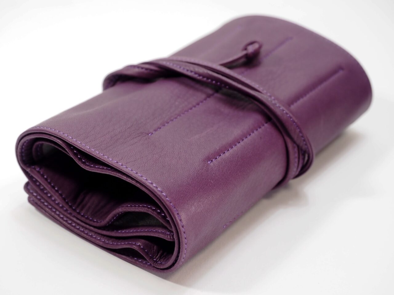 コラム】キップレザー多聞パープルグレーペンケース | ナガサワ文具