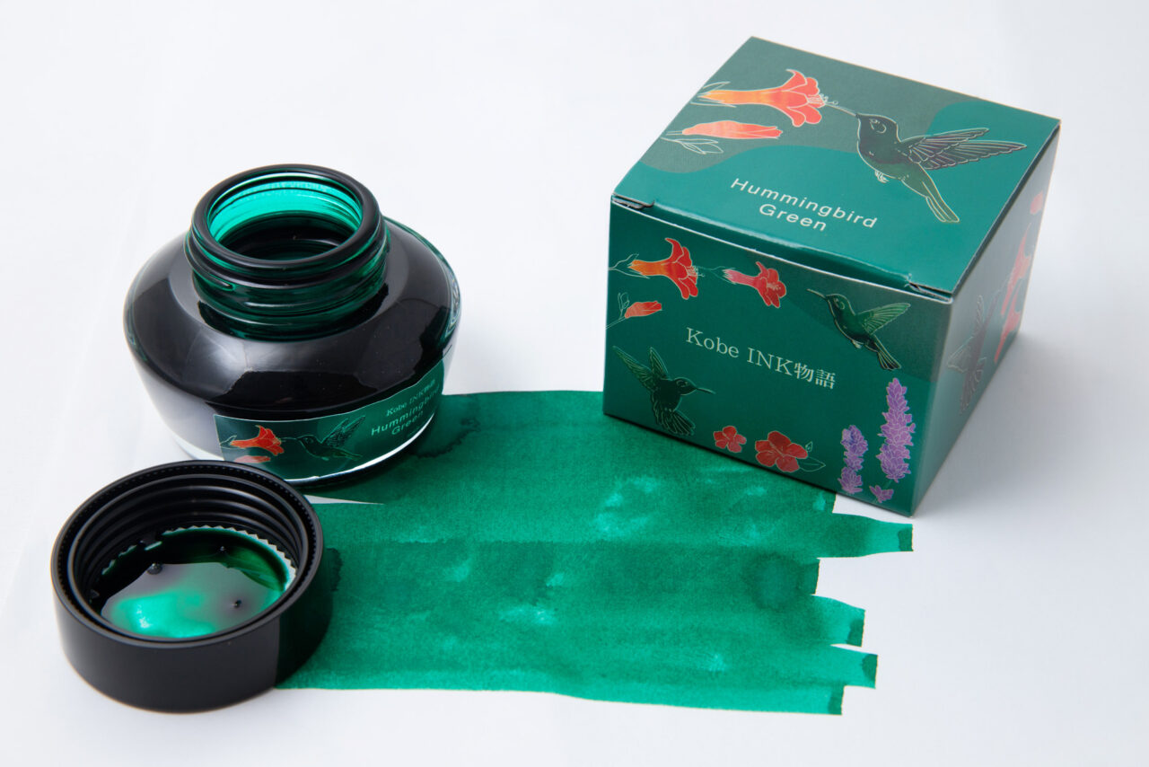 NAGASAWA Kobe INK物語 特別色 「Hummingbird Green」～2026年8月28日